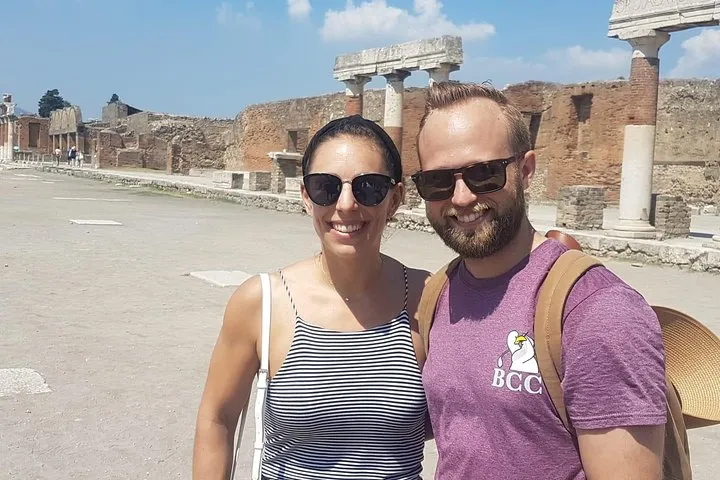 Skip-the-Line Pompeii & Volcano Vesuvius Day Tour w Hotel or Port Pickup, photo 1 from the operator's listing
