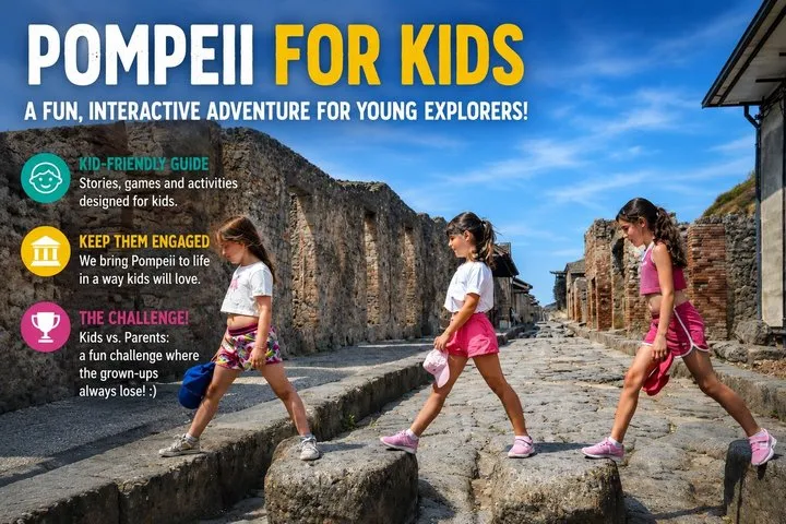 2-Hour Private Pompeii Tour for Kids with Alex – Skip the Line