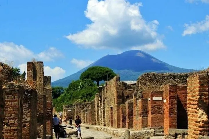 Vesuvius from Pompeii
