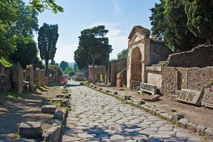 One of Pompeii's ancient streets