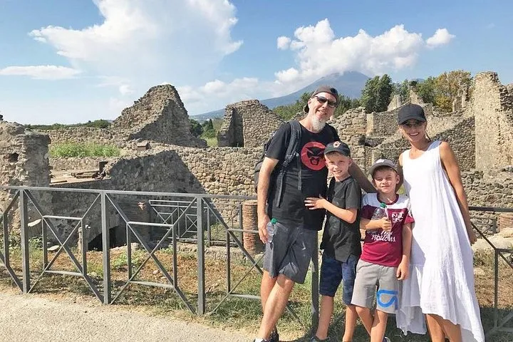 In front of Pompeii Excavations