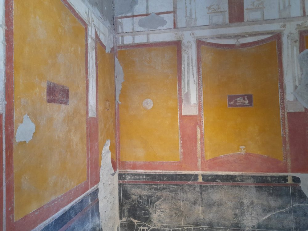 Painted room in the House of the Vettii
